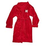 Northwest NCAA Nebraska Cornhuskers Unisex-Adult Silk Touch Bath Robe, Large/X-Large, Team Colors