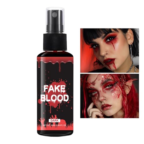 GOREe FX ジェル - 50ml コスチューム シアター シロップ、リアルな映画メイクアップ液、ホラー小道具 FX アクセサリー |コスプレイベント、ゾンビパレード、ホーンテッドメイズ、カーニバルショー、ドラマステージ、撮影会、仮面舞踏会に