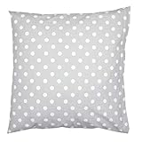 TupTam Funda de Almohada con Diseños para Niños, Lunar Gri