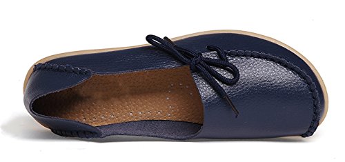 Image of VenusCelia Women's Breathable Comfort Walking Office Flat Loafer
