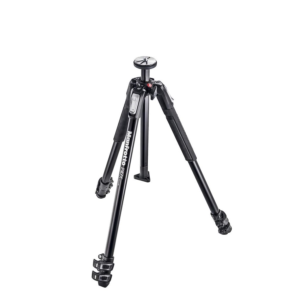 Manfrotto 190X Trípode Aluminio 3 Secciones con Rótula XPRO con Zapata de Liberación Rápida Top Lock, Alta Precisión, Movimientos Fluidos, Equipo Fotográfico, para Trípode de Cámara, Contenidos