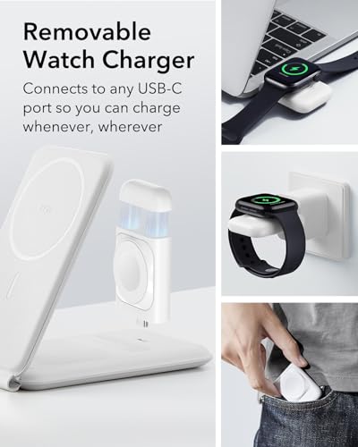 ESR 3-in-1 Compact MagSafe Charging Station with Travel Bag — view 5