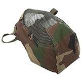 Pour l'entraînement sportif : sa conception ne gêne pas la vision, vous permettant de jouer et de vous entraîner en toute confiance. protection professionnelle pour l'escrime