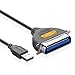 UGREEN USB to IEEE1284 CN36 Parallel Printer Adapter Cable for Printer, Inkjet, Laser etc (6FT)