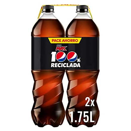 Pepsi MAX 1.75L - Refresco de Cola con Zero Azúcar - Bipack