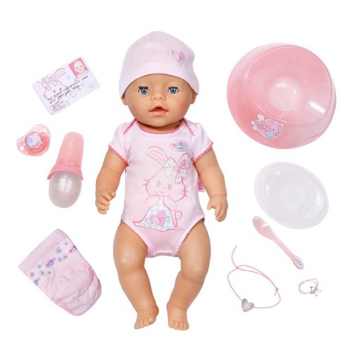 Zapf Creation 818695 - Muñeco niña interactiva Baby Born