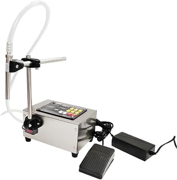 New multi-functional single-head CNC liquid filling machine 10-500ml diaphragm pump liquid filling, with sensor filling more convenient and efficient