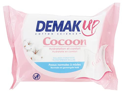DEMAK UP Lingettes Démaquillantes - Peaux Normales & Mixtes - x25