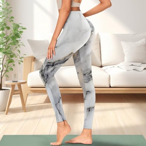 Poceacles Yoga Pants for Women with Pockets Full Length Workout Leggings High Waist Tummy Control Lounge Pants Activewear3