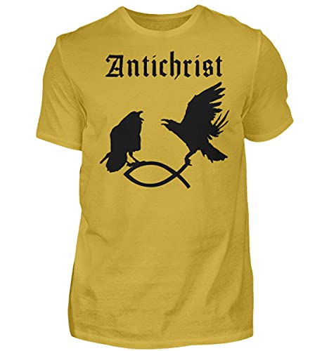 T-shirt Antichrist Corbeau attrape-poisson pour illuminer vos sorties urbaines en taille L