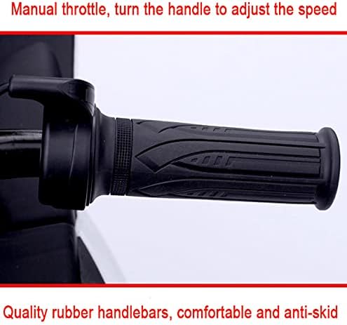 Grid of features including 12V7AH battery and 12V charger