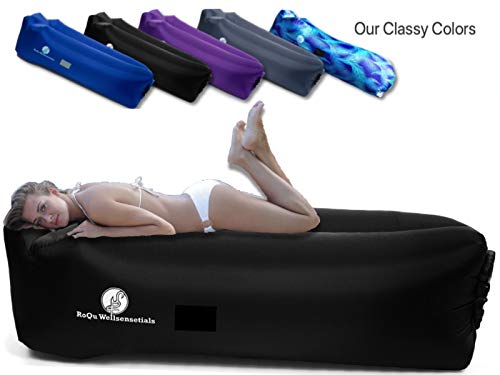 Inflatable Air Couch Lounger Sofa, Chair, Hammock, and Bed - Fun & Easy
