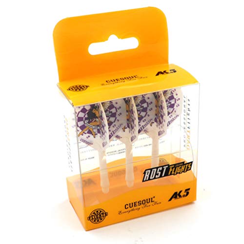CUESOUL Forma Integrated Dart Shaft And Flights Standard, Set di 3 Pezzi Design Unico