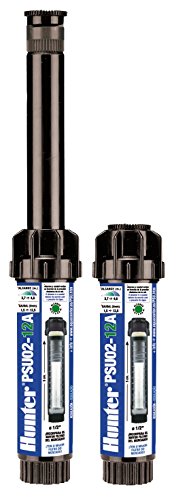 HUNTER PSU0212A - Difusor emergente, 5 cm, con tobera 12A, Color Negro
