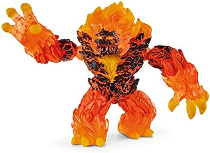 Schleich Eldrador Creatures, Mythical Creatures Toys for Kids, Lava Monster Action Figure, Lava Smasher, Ages 7+
