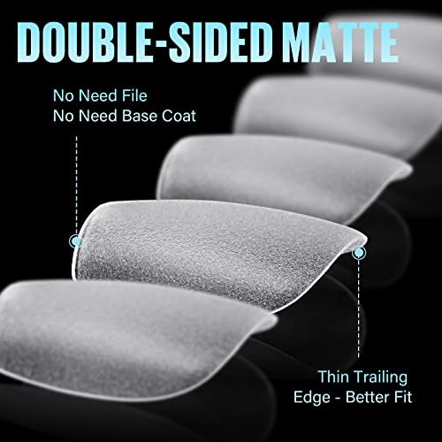 TOMICCA Extra Short Coffin Nail Tips - Image 3
