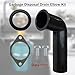 Garbage Disposal Drain Elbow Replacement Kit,Garbage Disposal Drain And Gasket Kit for Waste King,with 1.5