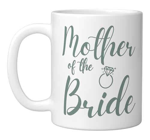 Taza Cerámica Blanca Para Madre De La Novia miniatura 1