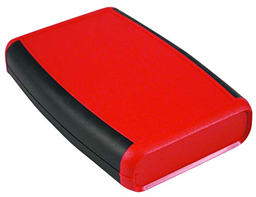 1553DRDBK - Plastic Enclosure, 1553 Series, Ergonomic, Soft Sided, Handheld, ABS, 147 mm, 89 mm, 25 mm (Pack of 5) (1553DRDBK)