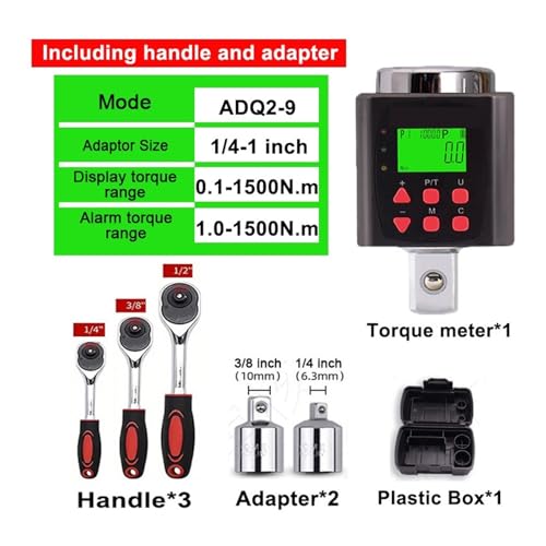 Instrument de mesure digitale de couple 1.0-100N.m haute performance et précision