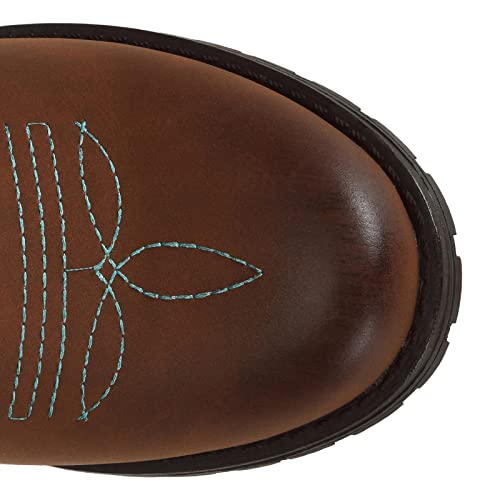 SheSole Women's Cowboy Cowgirl Boots Mid Calf Western Country Riding Work Boots2