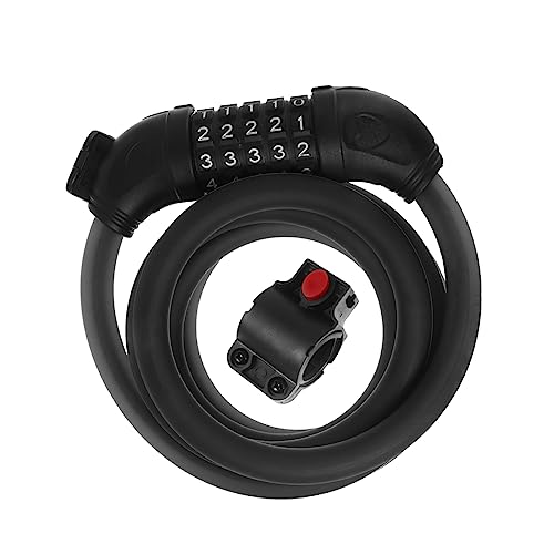 Antivol Vélo Câble Cadenas Code Réinitialisable Flexible Renforcé Sécurisé