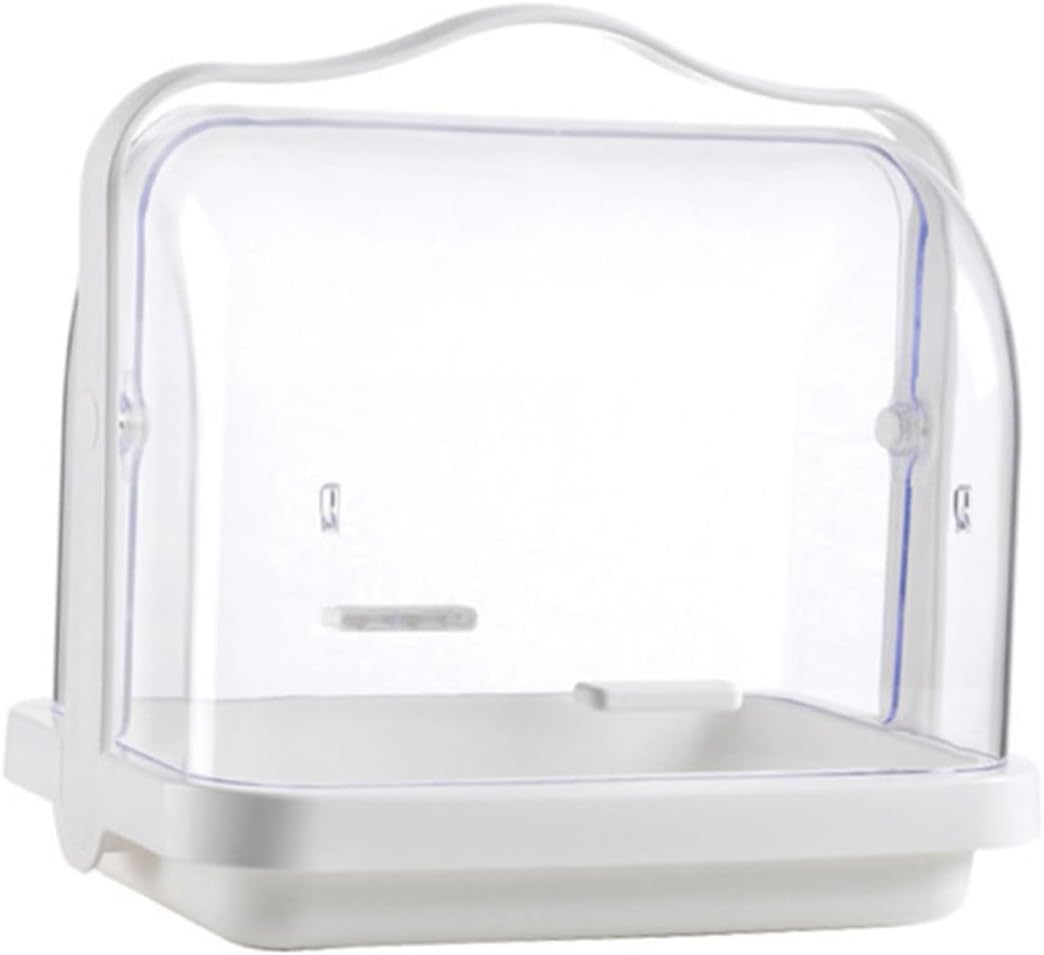 Bottle Organizer Lid Multi-purpose Storage Container for Milk Cutlery and Desserts Portable Drying Box for Home and Travel Large