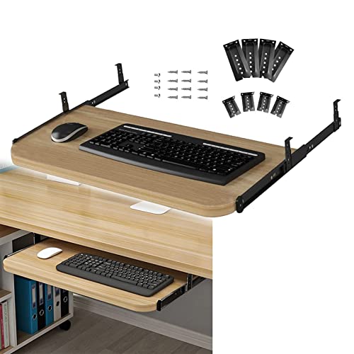 Plateau de clavier ergonomique et table pliante réglable pour bureau compact domestique