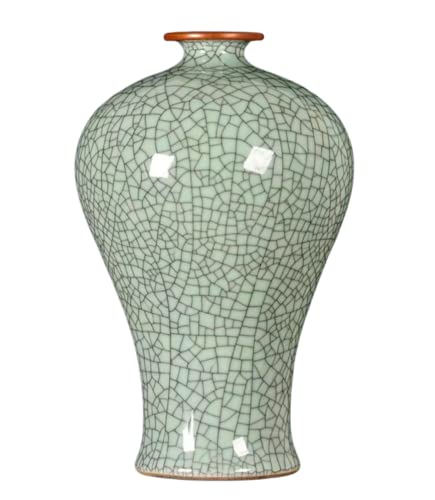 AMITVA Chinese Ceramic vase White Large Chinese vase Porcelain Flower