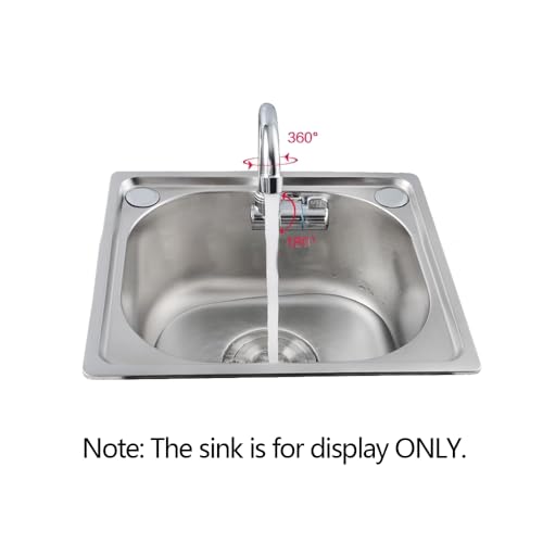 Image of MASO High-end Water Tap 360 Degree Cold Water Faucet for Home Kitchen Marine Boat Yacht Camping RV Caravan