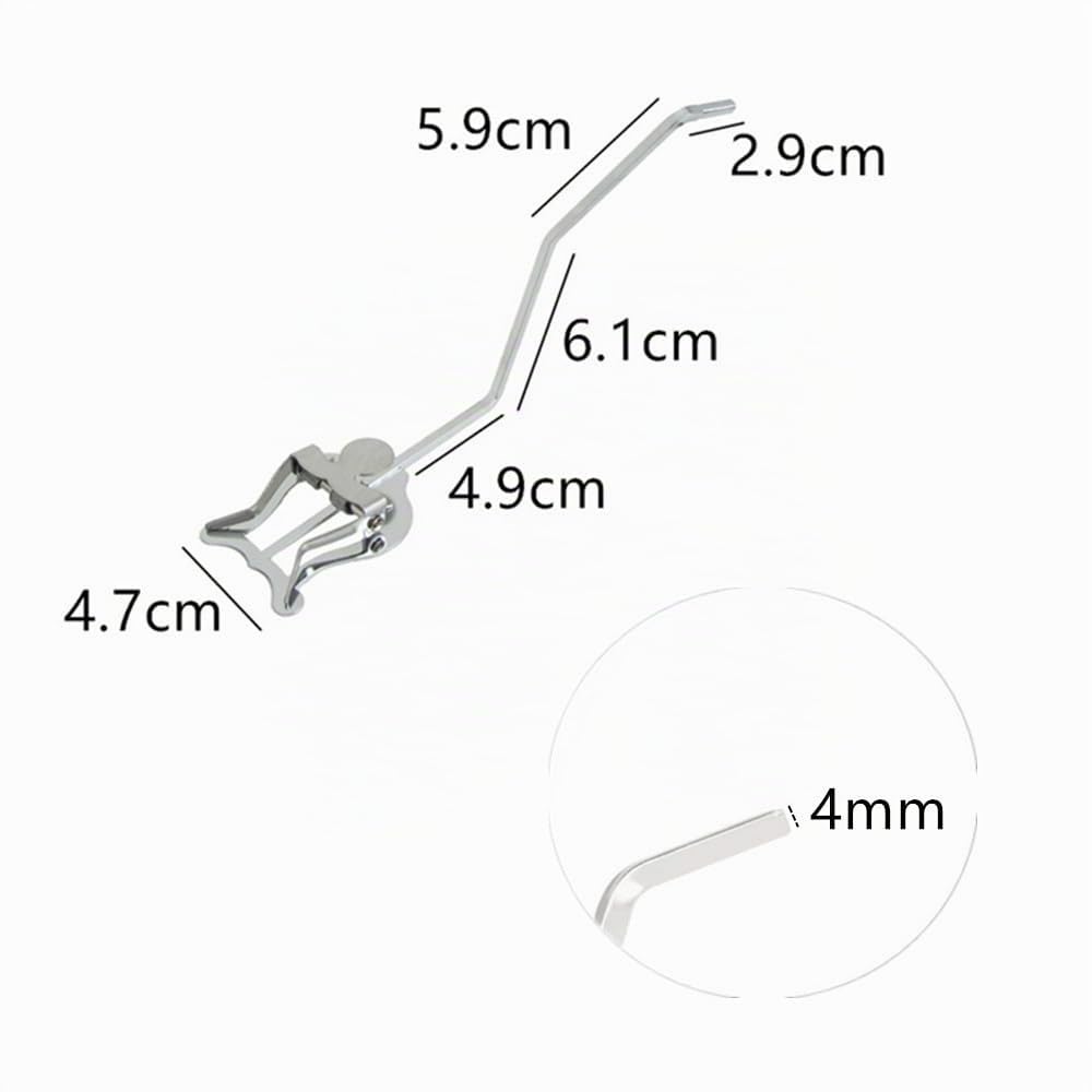 Support de saxophone,Support de saxophone pour saxophone,Support de partition de musique pour saxophone baryton portable pour clip de marche,Pupitre portable pour saxophone