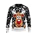 Produktbild JAP Weihnachtspullover - Rudolf das Rentier - Perfekte Passform ohne Jucken - 518-XL