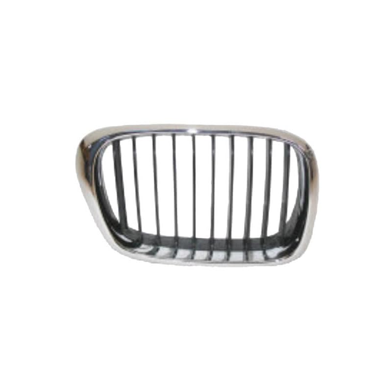 Grille de calandre avant droite noire et chrome pour rénovation carrosserie BMW E39