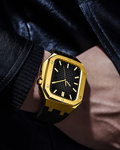 Évitez les rayures sur Apple Watch 45mm avec ce kit boîtier métal antichoc - 6