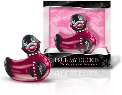 PATO VIBRADOR BONDAGE DE VIAJE NEGRO ROJO : Salud y cuidado ...