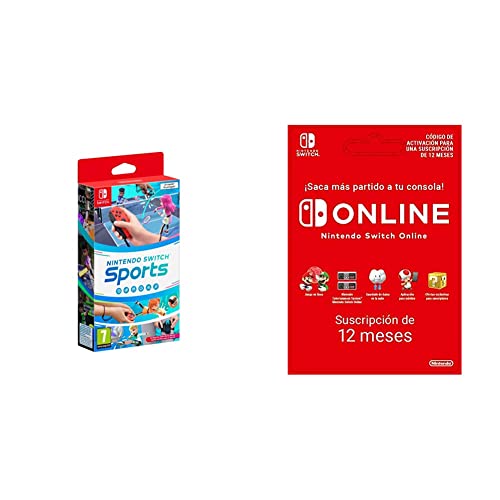 Ya en mundofriki.es: Nintendo Switch Sports (Nintendo Switch) + Nintendo Switch Online - 12 Meses (Código de descarga)