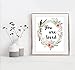 You Are Loved Art Print - 8x10 (Unframed) | Heartwarming Typography Design | Inspirational Home Décor | Wall Art for Bedroom | Living Room Décor | Home Décor | Kitchen Décor | Wall Art