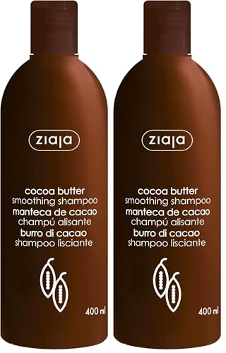 Ziaja Manteca de Cacao champú 400ml (Paquete de 2)