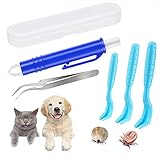 [Multifunción]: No solo se puede usar para mascotas, para eliminar garrapatas de mascotas, sino también para humanos, sino que también es un ayudante perfecto para escombros, espinas, etc.