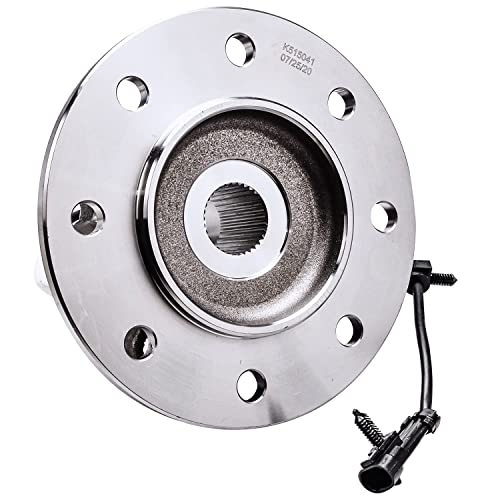 Image of Detroit Axle - 4WD Front CV Axle Kit for Chevy GMC K1500 K2500 Suburban K3500, CV Axle Shaft Wheel Bearing Hub Assembly 1997 1998 1999 Replacement