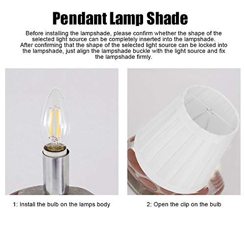 Set of 6 Fabric Lampshades - Image 3