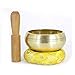 YUTRD CUJUX A Mano Statua Buddha Tibetano Scodella Dharma Strumento di Musica di Rame Singing Bowl Meditazione Yoga Suono Bowl (Size : 9.5cm)