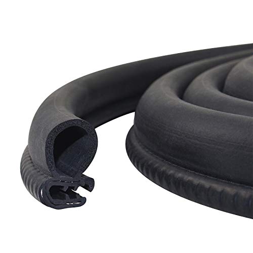 Storystore Automotive Door Weather Stripping 20Ft, Side Bulb Car Door Seal |…