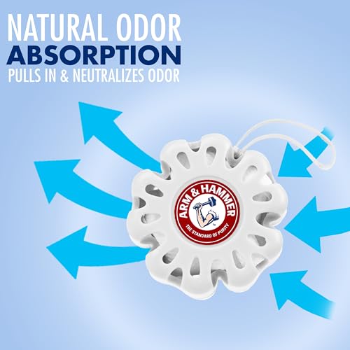 Arm & Hammer OdorBusterz ShapeMATE™, White Linen Flower, 4 Count – Decorative Odor Eliminator for Small Spaces - image 3