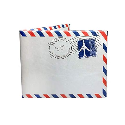 Airmail Mighty Wallet | Minimalist Tyvek Wallet | Front Pocket Wallet | Slim Wallet