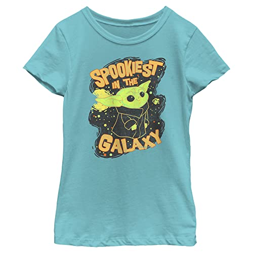 STAR WARS Mandalorian Spookiest in The Galaxy Sketch Girls Standard T-Shirt