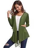 【Ocasión】: este cárdigan de cascada liviano de tamaño ligeramente más grande es ideal para citas diarias, fiestas, bodas, salidas nocturnas, viajes, vacaciones, ropa de club, perfecto para combinar con faldas, jeans, tacones altos, etc.