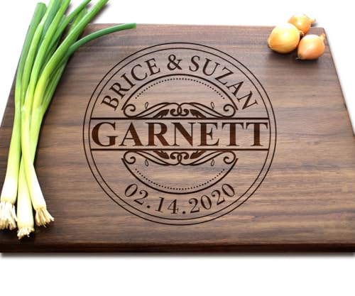 BAYLN Personalized Cutting Boards, Custom Names Board for Wedding, Bridal Shower,...