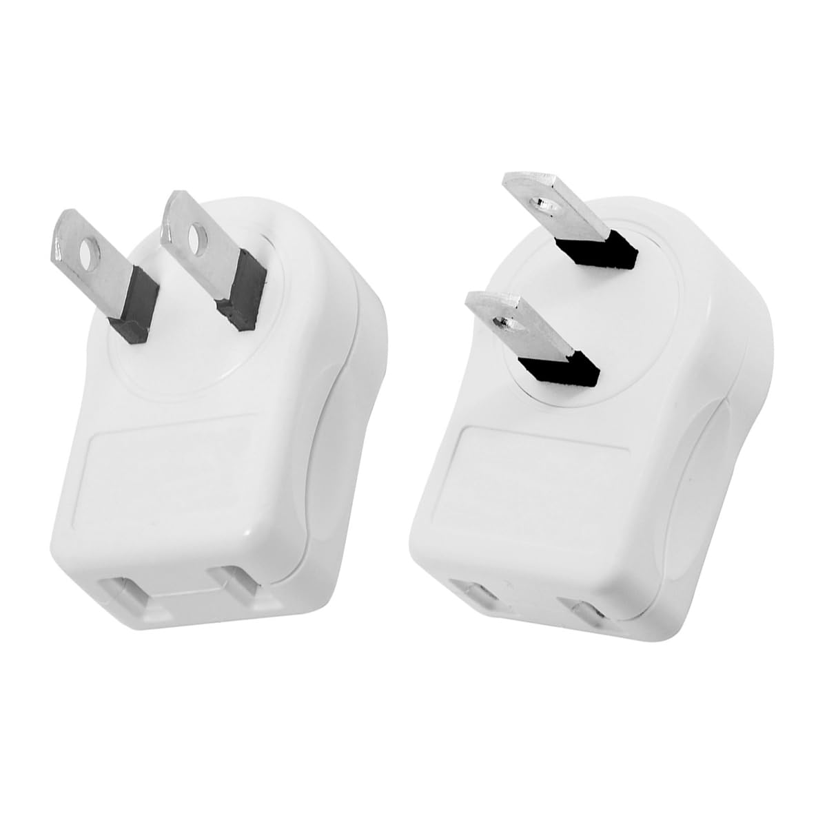 chenyang NEMA Type A 1-15P USA Outlet Saver Extension Adapter 2-Prong 2 Outlets 90 Degree Up Down Angled
