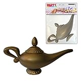 PARTY DISCOUNT KES Aladins Wunderlampe, Kunsstoff, ca. 23cm